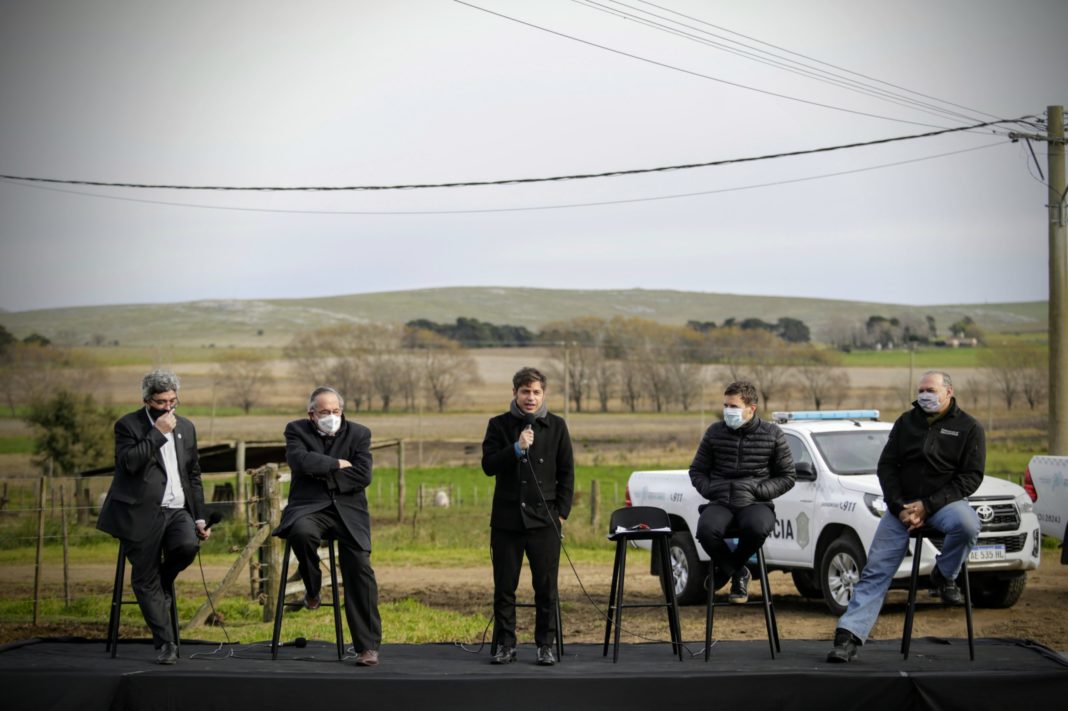 Kicillof en Tandil