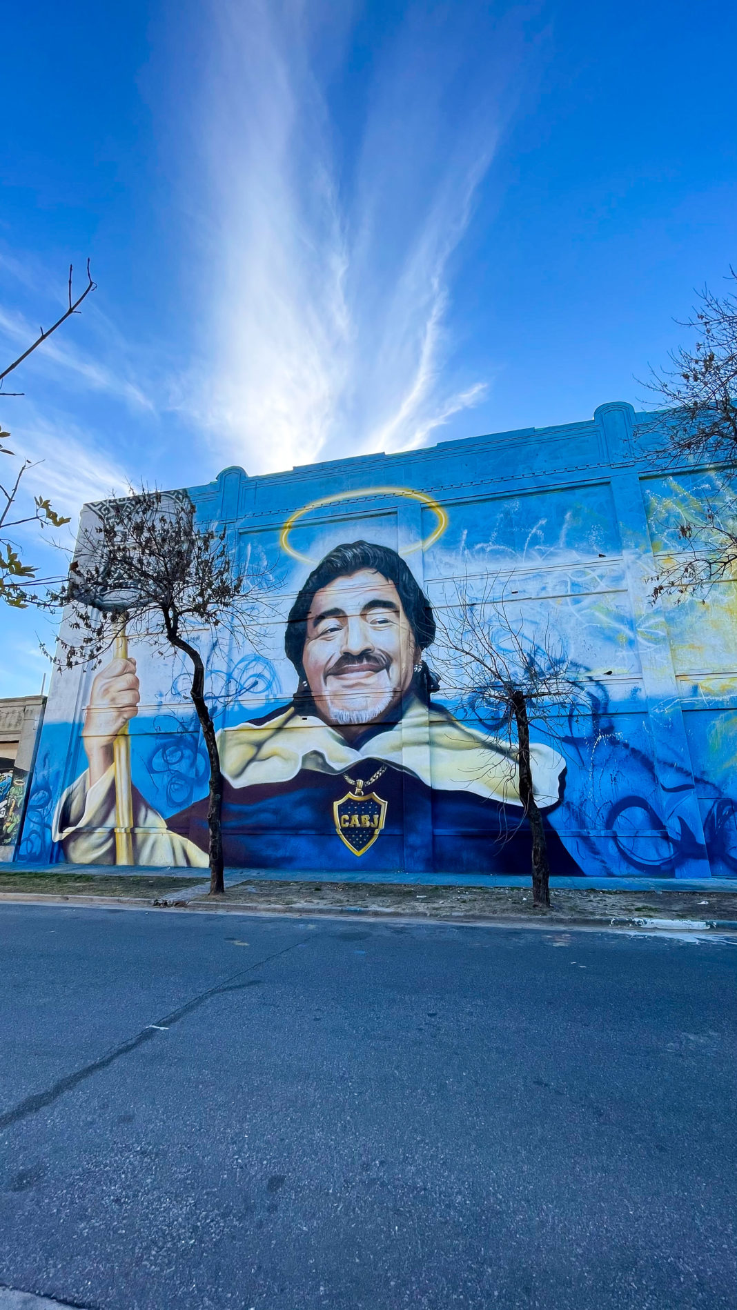 Mural Maradona