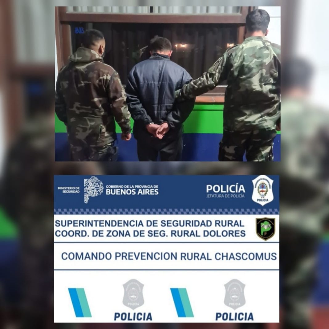 FOTO DETENIDO CPR CHASCOMÚS