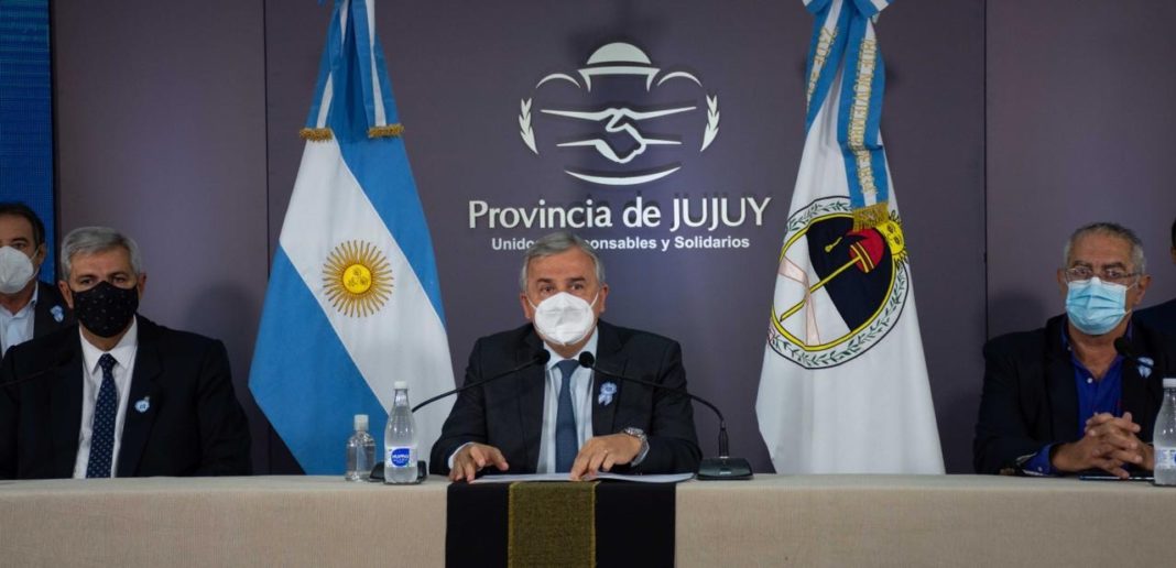 El gobernador de Jujuy, Gerardo Morales.
