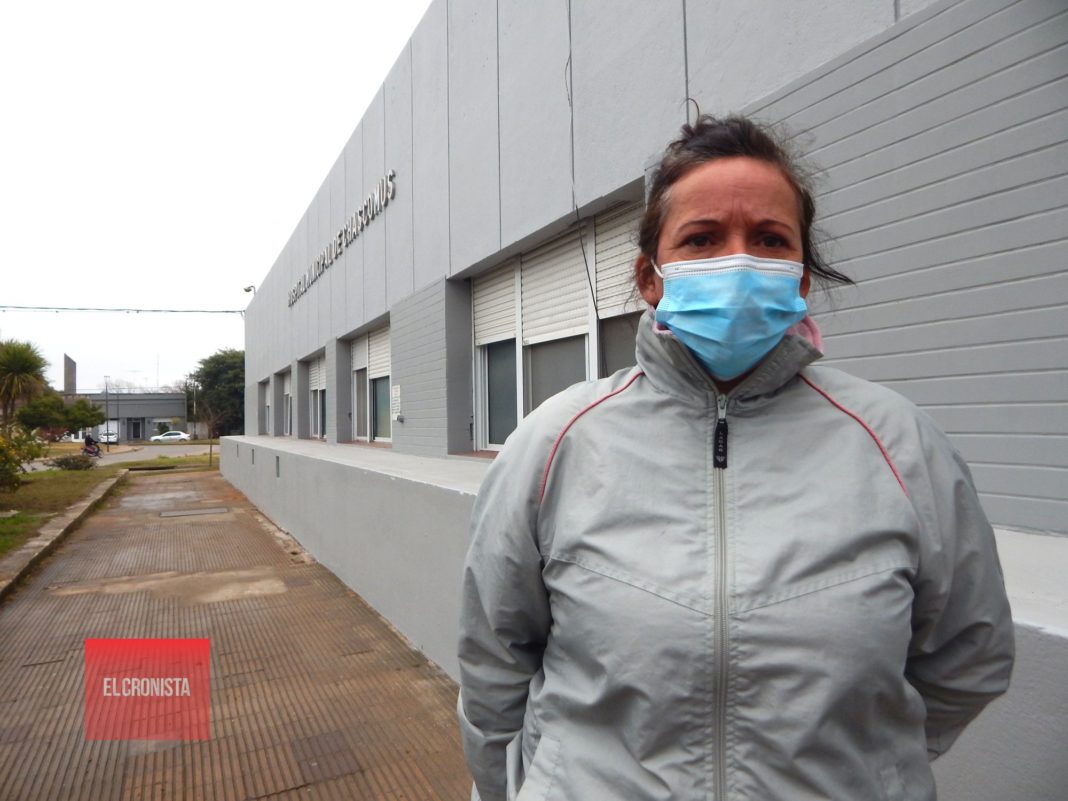 Norma, madre del paciente internado. Foto EL CRONISTA