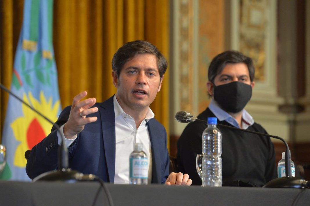 El gobernador Kicillof