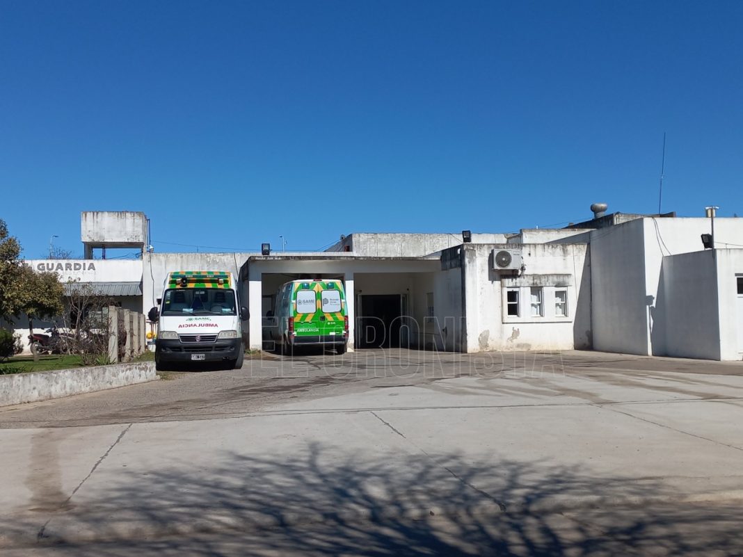 Guardia del hospital municipal.
