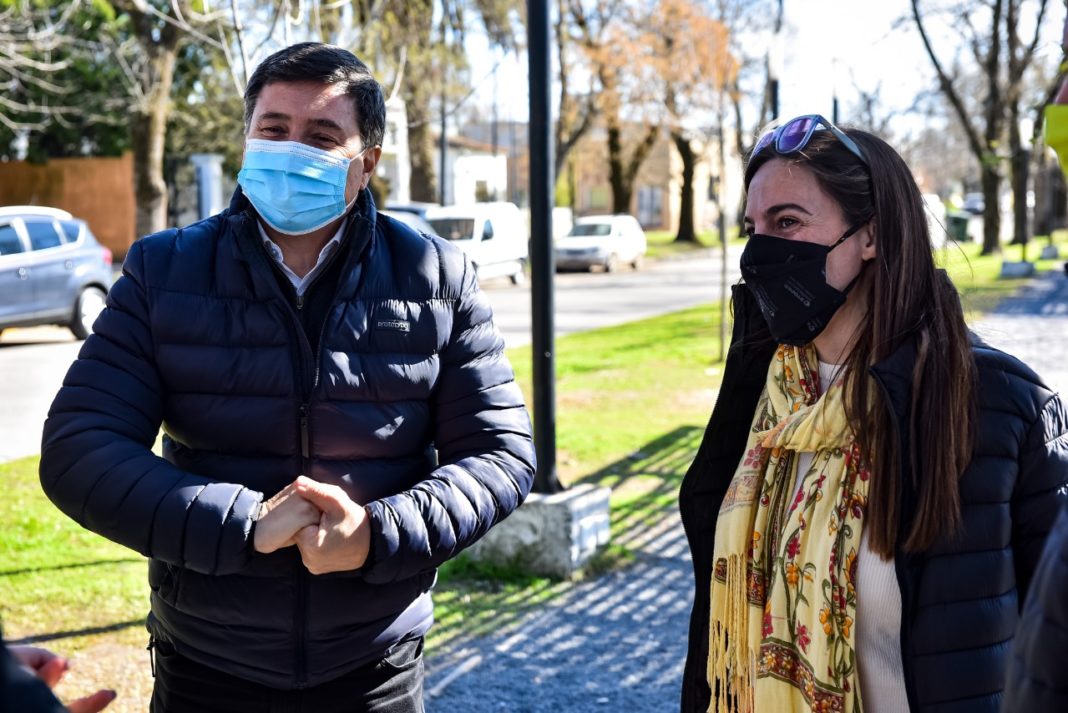 Daniel Arroyo y Julieta Spina