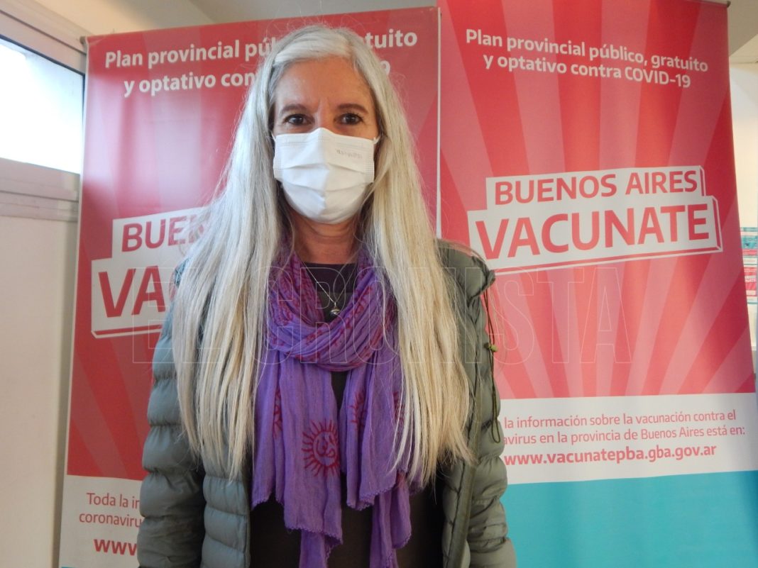 Coordinadora de posta de vacunación