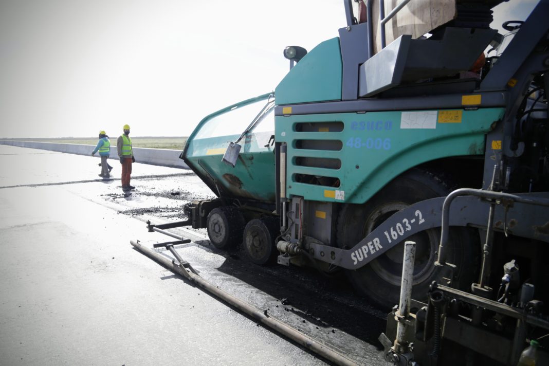 obras que se ejecutan sobre la ruta 56