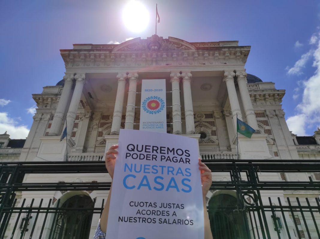 Sigue el reclamo de los tomadores de crédito UVA.