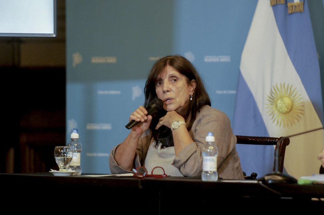 ministra de Gobierno bonaerense