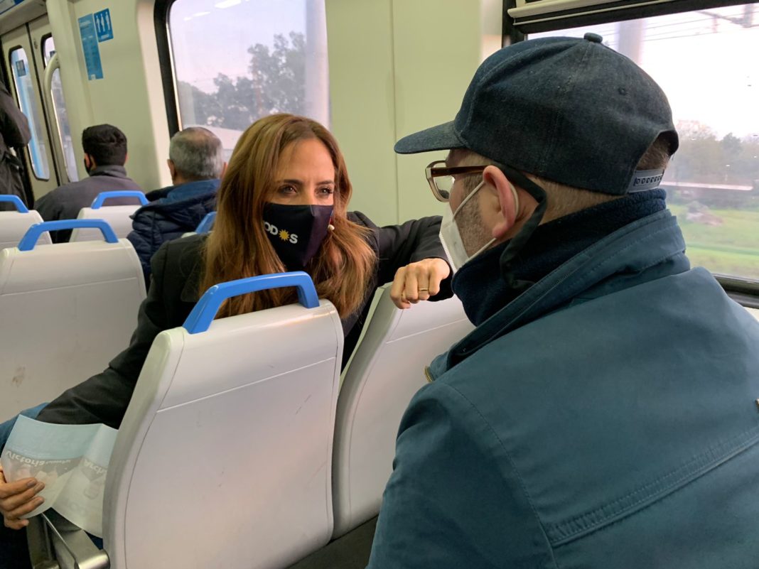 Tolosa Paz en Tren Roca