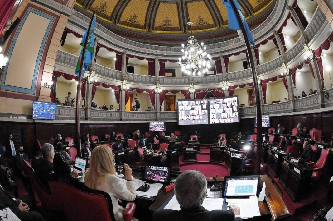 El Senado de la provincia de Buenos Aires.