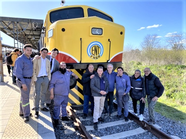 Visita al Ferroclub Argentino CDP Remedios de Escalada. Buenos Aires. 